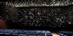 Theater Fiber Optic Light Installation