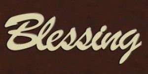 MDF Blessing Alphabet