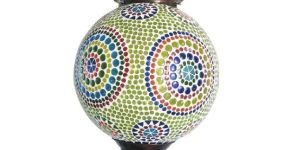 Multicolour Mosaic Hanging Lamp
