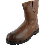 Mens Leather Snow Boots