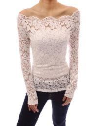 Lace Long Sleeve Blouse
