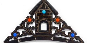 MANGO WOOD KEY HANGER