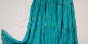 Cotton Single Plain Color Skirts