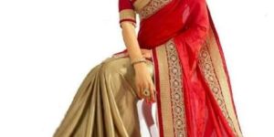 Designer Georgette Saree with Fancy Blouse