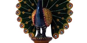 Handicraft Gift Item Wooden Peacock