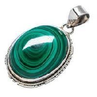 Natural Malachite Pendant