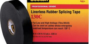 (38MM X 30 FEET) 3M SCOTCH 130C  LINERLESS RUBBER SPLICING TAPE
