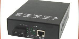 1 PoE + 1 Fixed FX Media Converter