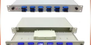 24 Port 1U Fiber Optic Patch Panel