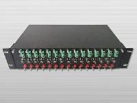 2U Rack Mount Chassis for Video to Fiber Converter Cards