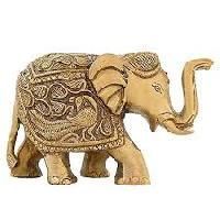 Brass Elephant Statue