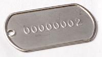 Embossed Metal Label