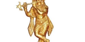Brass Krishna Statue