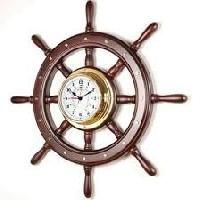 Nautical Ship Wheel Clock