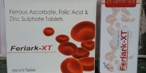 Ferrous Ascorbate Folic Acid & Zinc Sulphate Tablets