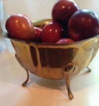 Copper Fruit Bowls