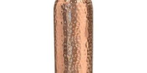 Hammered Copper Water Bottle