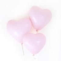 Party Water Air Heart Twisting Printed Logo Balloon