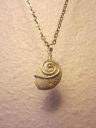 Sterling Silver Australian Shell Pendant