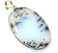 Dendritic Opal Pendant
