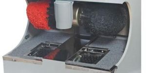 Shoe Shine Machine with Sole Cleaner