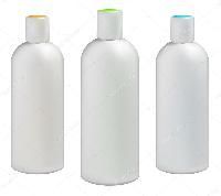 White Cosmetic Plastic Bottle