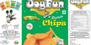 Cream and Onion Chips