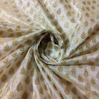 Plain Chanderi Silk Fabric