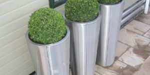 Stainless Steel Flower Pots