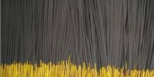 Raw incense sticks.