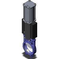 Pneumatically Operated Slide Gate Valve