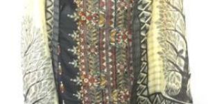 Unstitched Designer Pure Silk Kantha Stitch Suits