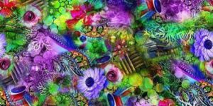 Digital Printed Polyester Fabric