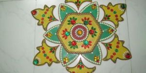 Decorative Wooden Rangoli