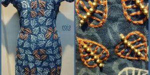 1503 Embroidered Kurtis