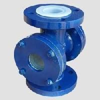 Double Window Sight Glass Valve