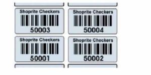 Barcode Printed Labels
