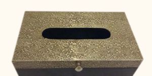 Brass Tissue Box