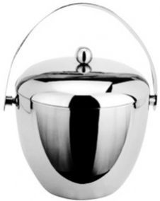 Stainless Steel Apple Ice Bucket