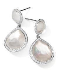 Pearl Stone Earrings