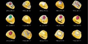 Mens Gold Plated Rings