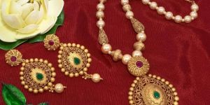 Gold Plated Necklace Set