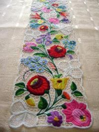 Hand Embroidered Laces