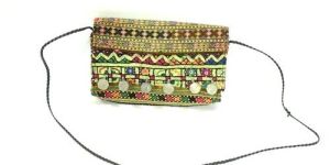Embroidered Clutch Bag