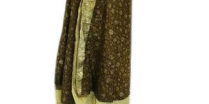 Printed Silk Wrap Skirt