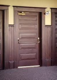 Wood Fire Doors