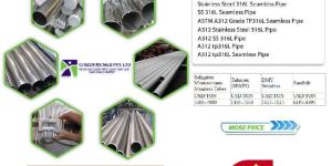 316L Stainless Steel Seamless Pipe