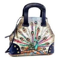 Hand Printed Leather Bags