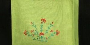 Jute Embroidery Bag