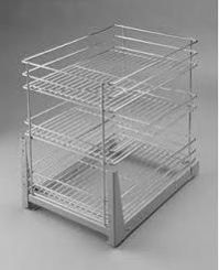 Stainless Steel Pullout Shelves